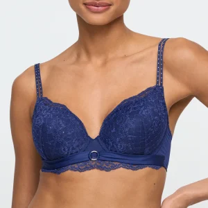 Marie Jo - MUSEA - 0102976 - saffier blauw - voorgevormde bh - hartvorm