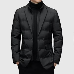 Maurits | Luxe heren gevoerde parka coat