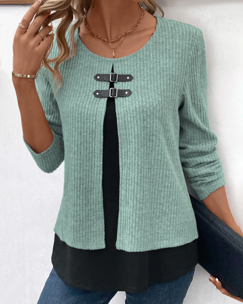 Meerlagige Top met lange mouwen - Afbeelding 8