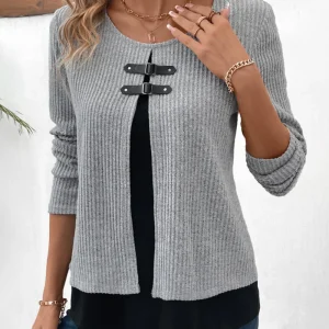 Meerlagige Top met lange mouwen