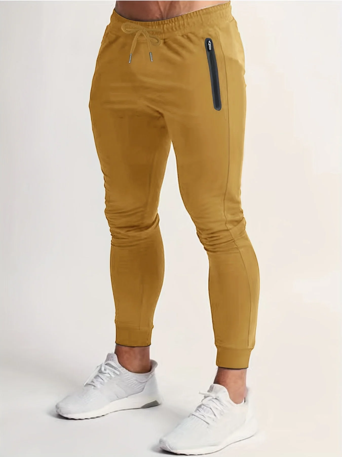 Niels | Sportieve herenbroek met ritssluiting zakken - Afbeelding 6