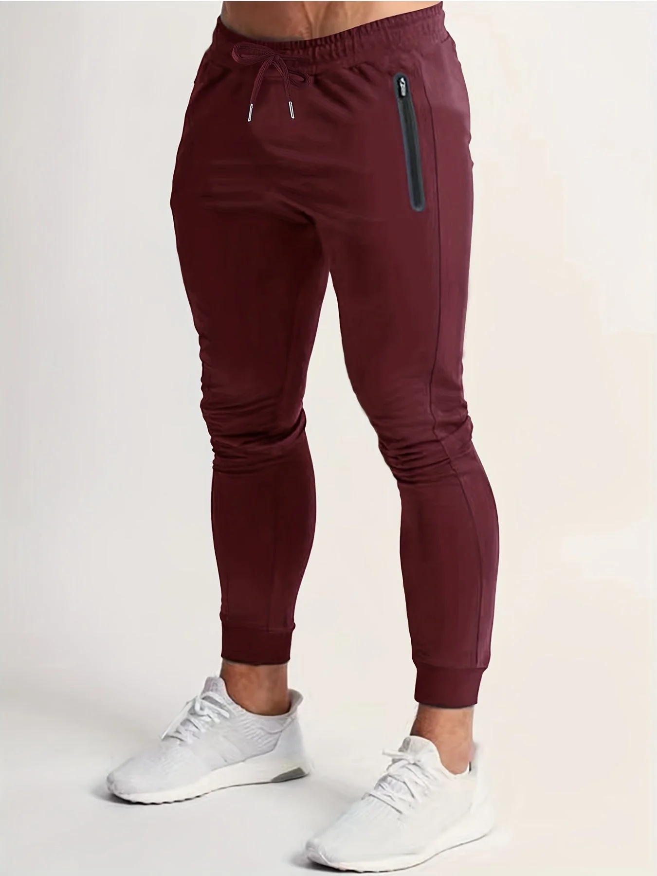 Niels | Sportieve herenbroek met ritssluiting zakken - Afbeelding 8