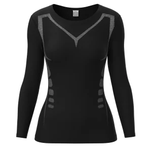 Nina | Sneldrogend shirt met lange mouwen