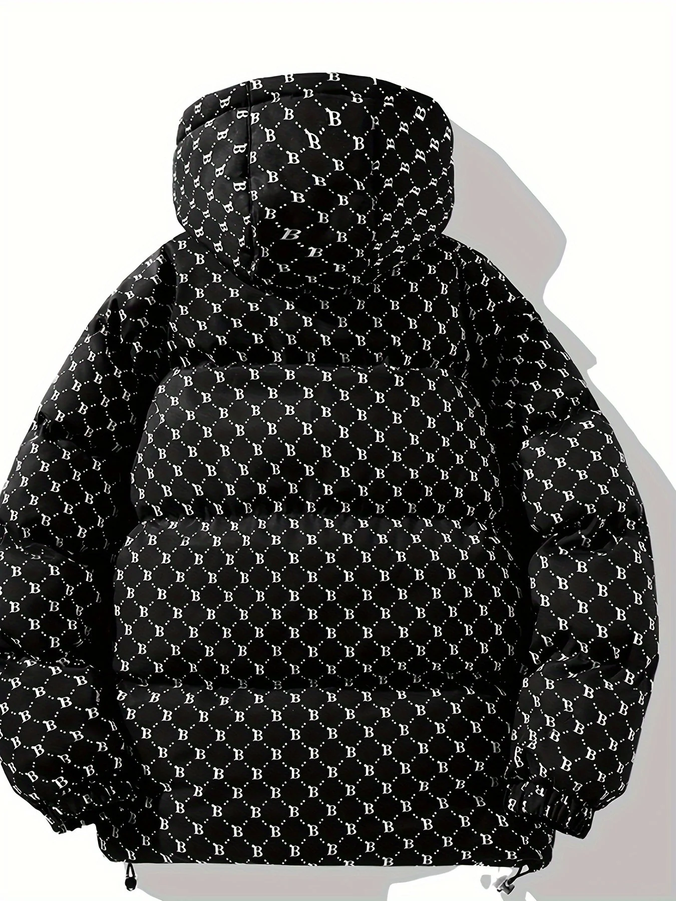 Pim | Stijlvol effen kleur donsjack met zakken - Afbeelding 4