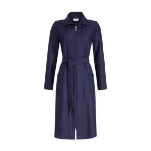 Ringella dames badjas badstof rits night M118701