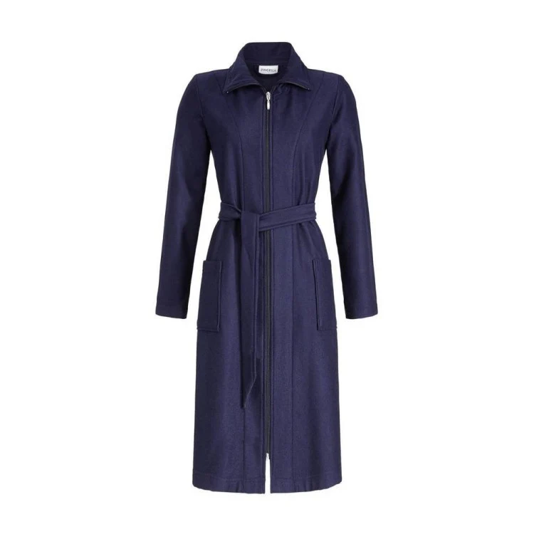 Ringella dames badjas badstof rits night M118701 - Afbeelding 2