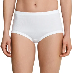 Schiesser dames tailleslip wit  2-pack 100% katoenen 000005
