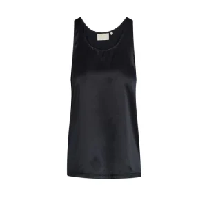 Essenza Shelby Satin Uni Top Mouwloos_102187_ Anthracite