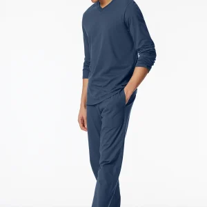 182182 Schiesser Mix & Relax shirt met lange mouw