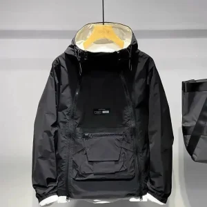 Sven | Dubbel Rits Hooded Jas