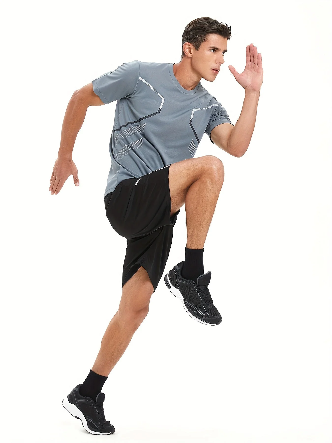 Tom | Kleurrijk heren sportshirt met sneldrogende korte mouwen - Afbeelding 9