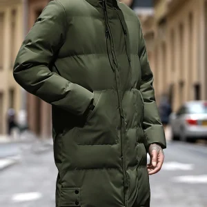 Tom | Warme winterpuffer met capuchon en zakken